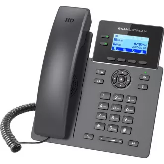Grandstream GRP2602 SIP telefon, 2,21" LCD zaslon s pozadinskim osvjetljenjem, 4 SIP računa, 2x100Mbit port Grandstream GRP2602 SIP telefon, 2,21" LCD zaslon s pozadinskim osvjetljenjem, 4 SIP računa, 2x100Mbit port