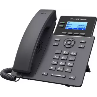 Grandstream GRP2602 SIP telefon, 2,21" LCD zaslon s pozadinskim osvjetljenjem, 4 SIP računa, 2x100Mbit port Grandstream GRP2602 SIP telefon, 2,21" LCD zaslon s pozadinskim osvjetljenjem, 4 SIP računa, 2x100Mbit port