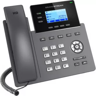 Grandstream GRP2603P SIP telefon, 2,48" LCD zaslon s pozadinskim osvjetljenjem, 6 SIP računa, 2x1Gbit port, PoE