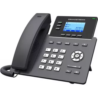 Grandstream GRP2603P SIP telefon, 2,48" LCD zaslon s pozadinskim osvjetljenjem, 6 SIP računa, 2x1Gbit port, PoE