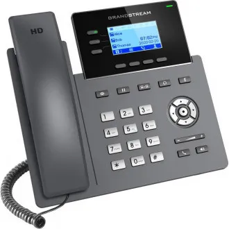 Grandstream GRP2603P SIP telefon, 2,48" LCD zaslon s pozadinskim osvjetljenjem, 6 SIP računa, 2x1Gbit port, PoE Grandstream GRP2603P SIP telefon, 2,48" LCD zaslon s pozadinskim osvjetljenjem, 6 SIP računa, 2x1Gbit port, PoE