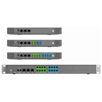 Grandstream UCM6300 Audio VoIP PBX, 250 korisnika, 50 datoteka poziv, audio konf. 50 računa, 0xFXO, 0xFXS port
