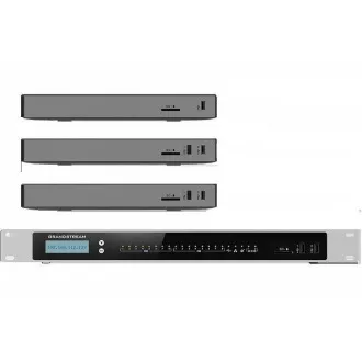 Grandstream UCM6300 Audio VoIP PBX, 250 korisnika, 50 datoteka poziv, audio konf. 50 računa, 0xFXO, 0xFXS port