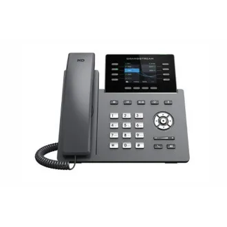 Grandstream GRP2624 SIP telefon, 2,8" TFT bar zaslon, 12 SIP računa, 4 priključka, 2x1Gb, WiFi, BT Grandstream GRP2624 SIP telefon, 2,8" TFT bar zaslon, 12 SIP računa, 4 priključka, 2x1Gb, WiFi, BT