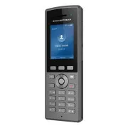 Grandstream WP825 SIP WiFi telefon, IP67 otporan, 2,4 bara. zaslon, 2SIP računi, BT, Micro USB, Handover