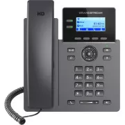 Grandstream GRP2602G SIP telefon, 2,21" LCD zaslon s pozadinskim osvjetljenjem, 4 SIP računa, 2x1Gbit port, PoE