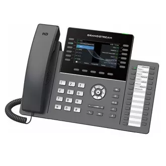 Grandstream GRP2636 SIP telefon, 4.3" TFT bar. zaslon, 6SIP računa, 24 pr. tipke, 2x1Gb, WiFi, BT Grandstream GRP2636 SIP telefon, 4.3" TFT bar. zaslon, 6SIP računa, 24 pr. tipke, 2x1Gb, WiFi, BT