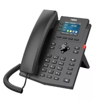 Fanvil X303G SIP telefon, 2,4" trakasti zaslon, 4SIP, dual Gbit, PoE Fanvil X303G SIP telefon, 2,4" trakasti zaslon, 4SIP, dual Gbit, PoE