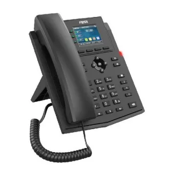 Fanvil X303G SIP telefon, 2,4" trakasti zaslon, 4SIP, dual Gbit, PoE Fanvil X303G SIP telefon, 2,4" trakasti zaslon, 4SIP, dual Gbit, PoE