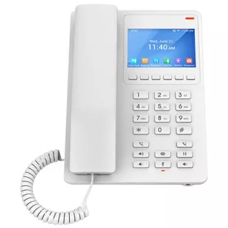 Grandstream GHP630 SIP hotelski telefon sa zaslonom, bijeli