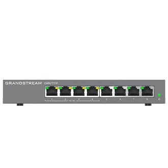 Grandstream GWN7711P Layer 2 Lite upravljani prekidač, 8 portova, 4x PoE/PoE+