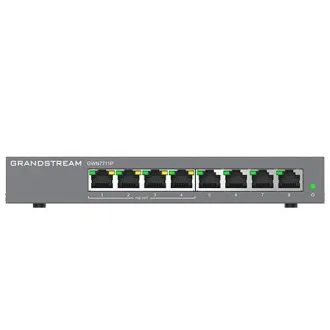 Grandstream GWN7711P Layer 2 Lite upravljani prekidač, 8 portova, 4x PoE/PoE+ Grandstream GWN7711P Layer 2 Lite upravljani prekidač, 8 portova, 4x PoE/PoE+