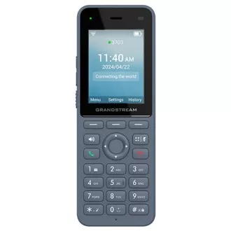 Grandstream WP826 SIP WiFi telefon, 2,4" trakasti zaslon, 3 SIP računa, BT, USB-C Grandstream WP826 SIP WiFi telefon, 2,4" trakasti zaslon, 3 SIP računa, BT, USB-C