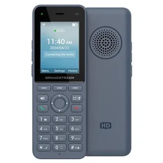 Grandstream WP826 SIP WiFi telefon, 2,4" trakasti zaslon, 3 SIP računa, BT, USB-C Grandstream WP826 SIP WiFi telefon, 2,4" trakasti zaslon, 3 SIP računa, BT, USB-C