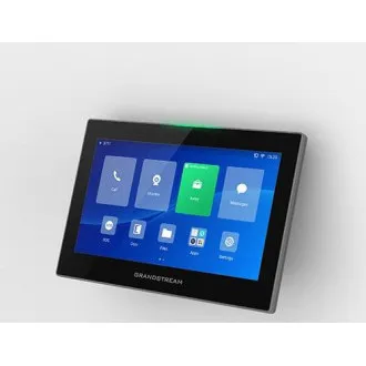 Grandstream GSC3575 SIP interfon i kontrolna stanica, 7" zaslon osjetljiv na dodir, Wi-Fi 6, BT, 6 SIP računa, crna Grandstream GSC3575 SIP interfon i kontrolna stanica, 7" zaslon osjetljiv na dodir, Wi-Fi 6, BT, 6 SIP računa, crna