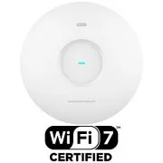 Grandstream GWN7670 pristupna točka, Wi-Fi 7, 802.11be, 2x2:2 MIMO s MLO, 4KQAM, MRU, 2x 2.5G Ethernet WAN/LAN