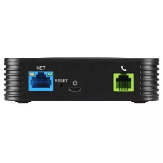 Grandstream HT801 V2 (ATA), 1x FXS, 1x SIP račun, 1x LAN, 3-smjerna audio konferencija, automatsko opskrbljivanje