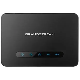 Grandstream HT812 (ATA), 2x FXS, 2 SIP računa, 1x Gbit LAN, NAT ruter, 3-smjerna konfiguracija, automatsko opskrbljivanje. Grandstream HT812 (ATA), 2x FXS, 2 SIP računa, 1x Gbit LAN, NAT ruter, 3-smjerna konfiguracija, automatsko opskrbljivanje.