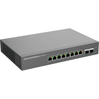 Grandstream GWN7721P L2 Lite upravljani preklopnik, 8x 2.5GbE RJ45, 2x 10G SFP+, PoE/PoE+ Grandstream GWN7721P L2 Lite upravljani preklopnik, 8x 2.5GbE RJ45, 2x 10G SFP+, PoE/PoE+