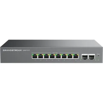 Grandstream GWN7721P L2 Lite upravljani preklopnik, 8x 2.5GbE RJ45, 2x 10G SFP+, PoE/PoE+