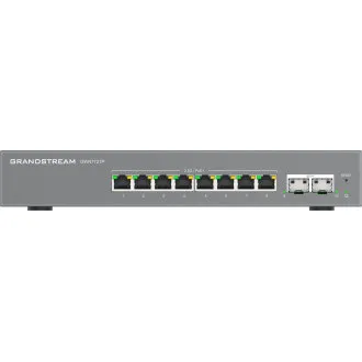 Grandstream GWN7721P L2 Lite upravljani preklopnik, 8x 2.5GbE RJ45, 2x 10G SFP+, PoE/PoE+