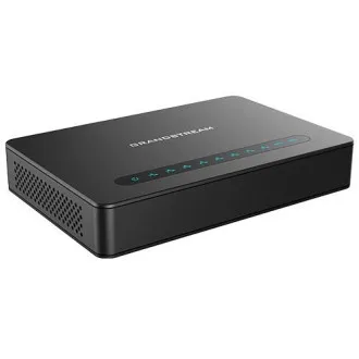 Grandstream HT818 V2 (ATA), 8x FXS, 2 SIP profila, 1x Gbit LAN, NAT ruter, 3-kanalna konfiguracija.