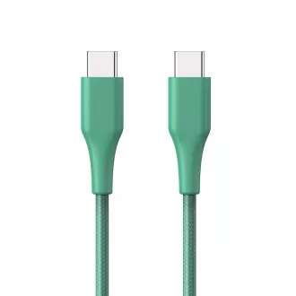 ER POWER kabel USB-C/C GRS 60W 120cm zeleni
