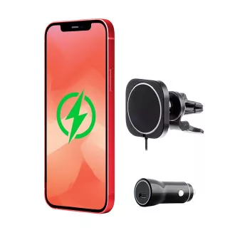 ER POWER Bežični MagSafe punjač za ventilaciju 15W/20W