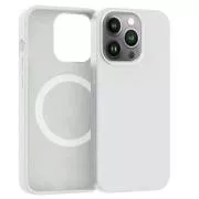 ER POWER CARNEVAL SNAP silikonska maskica za iPhone 14 Pro s MagSafeom - bijela