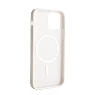 ER POWER CARNEVAL SNAP silikonska maskica za iPhone 13 mini s MagSafe-om - bijela