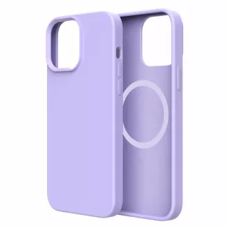 ER POWER CARNEVAL SNAP silikonska maskica za iPhone 14 s MagSafeom - svijetloljubičasta ER POWER CARNEVAL SNAP silikonska maskica za iPhone 14 s MagSafeom - svijetloljubičasta