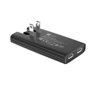 ER POWER Dual Travel Slim Charger 67W - 2xUSB-C