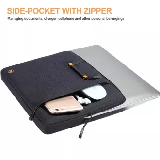 Seine Scene torba za laptop Seine Scene Nantes s rukavom 14'' - crna