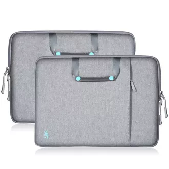 Seine Scene torba za laptop Seine Scene Nantes s rukavom 16" - siva
