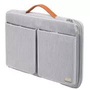 Seine Scene torba za laptop Seine Scene Orleans s rukavima 16'' - siva