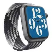 Remen za Apple Watch GEAR4 41/40/38 mm, mali, sivi/mrljavi