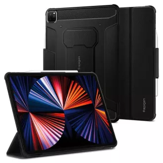 Spigen Rugged Armor Pro zaštitna maska za Apple iPad Pro 12.9" 2021 crna