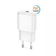 Brzi punjač Forever TC-01 PD 1x USB-C 20W bijeli