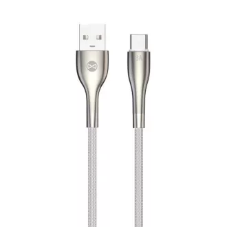 Forever Sleek USB/USB-C podatkovni kabel 1m 3A bijeli