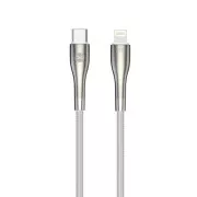Forever USB-C/Lightning podatkovni kabel 1m 27W bijeli