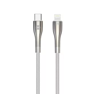Forever USB-C/Lightning podatkovni kabel 1m 27W bijeli