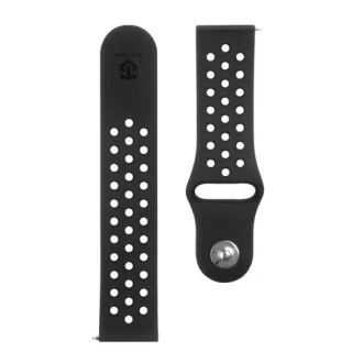 Tactical 234 dvostruki silikonski remen od 22 mm crne boje