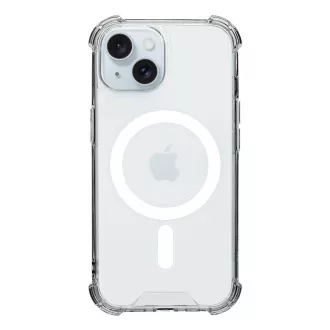 Taktička MagForce Plyo maska za iPhone 15 prozirna