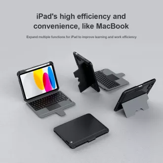 Nillkin Bumper Combo tipkovnica Case za iPad 10.9 2022 crna