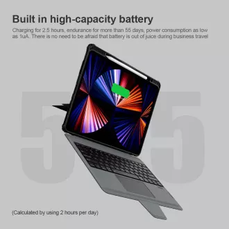 Nillkin Bumper Combo futrola s tipkovnicom za iPad Pro 12.9 2020/2021/2022/ Air 13 2024/2025 crna Nillkin Bumper Combo futrola s tipkovnicom za iPad Pro 12.9 2020/2021/2022/ Air 13 2024/2025 crna