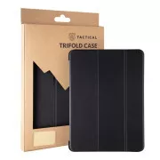 Taktička futrola za iPad 11 2025/10.9 2022 s tri preklopa, crna