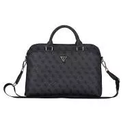 Guess PU 4G torba za laptop s trokutastim logom 13/14/15" crna