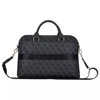 Guess PU 4G torba za laptop s trokutastim logom 13/14/15" crna Guess PU 4G torba za laptop s trokutastim logom 13/14/15" crna