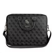 Guess PU 4G metalna torba za laptop s logotipom 15/16" siva
