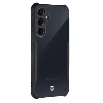 Tactical Quantum Stealth maska za Samsung Galaxy A55 5G prozirna/crna